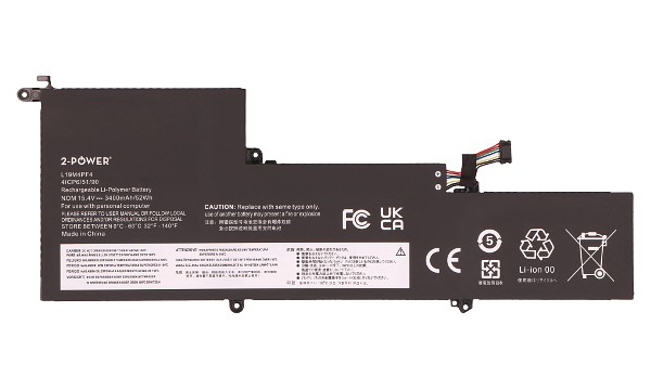 L19C4PF4 Batterij (4 cellen)