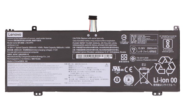 ThinkBook 14s-IWL 20RM Batterij (4 cellen)