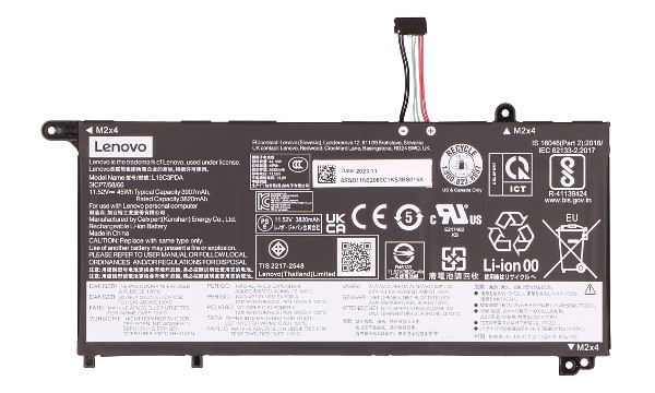 5B11N52076 Batterij (3 cellen)