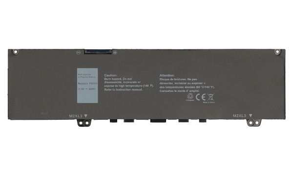 Inspiron 13 7370 Batterij (3 cellen)