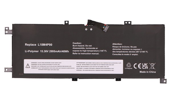 5B10W13935 Batterij (4 cellen)