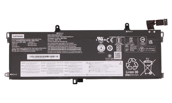 5B10W13913 Batterij (3 cellen)