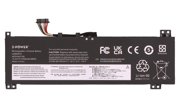 L20D4PC0 Batterij (4 cellen)