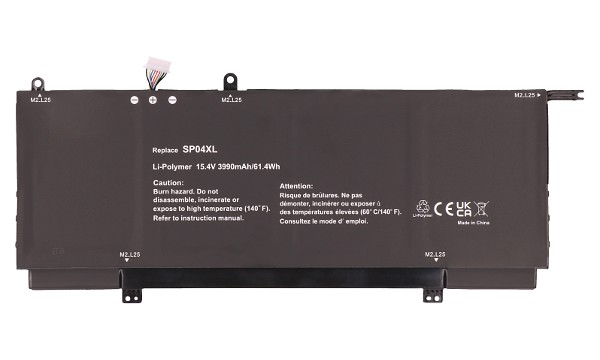 Spectre x360 13-ap0115TU Batterij (4 cellen)