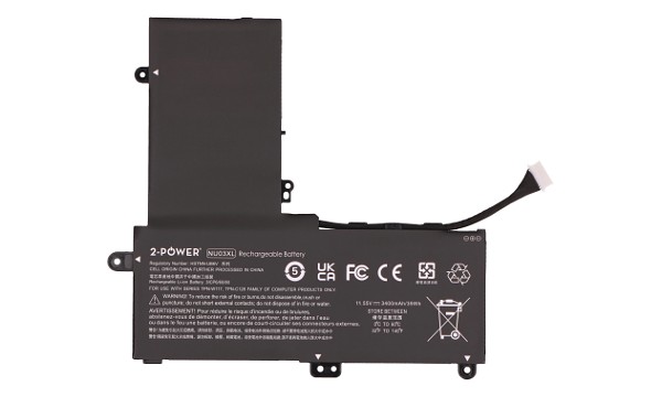 Pavilion x360 11-u101tu Batterij (3 cellen)