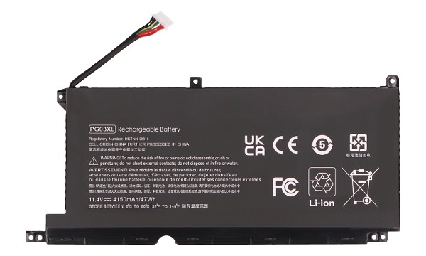 Gaming Pavilion 15-dk0132TX Batterij (3 cellen)