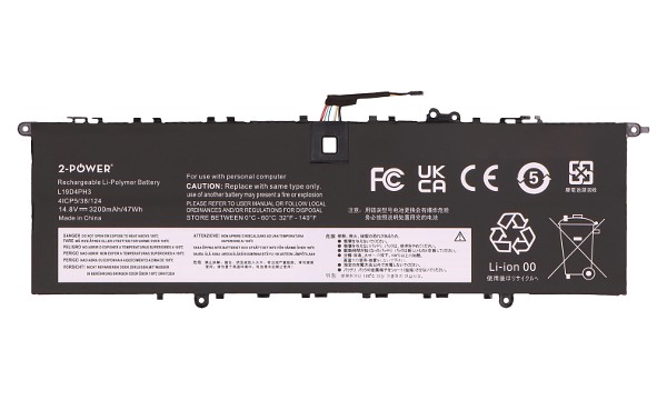 5B11N52060 Batterij (4 cellen)